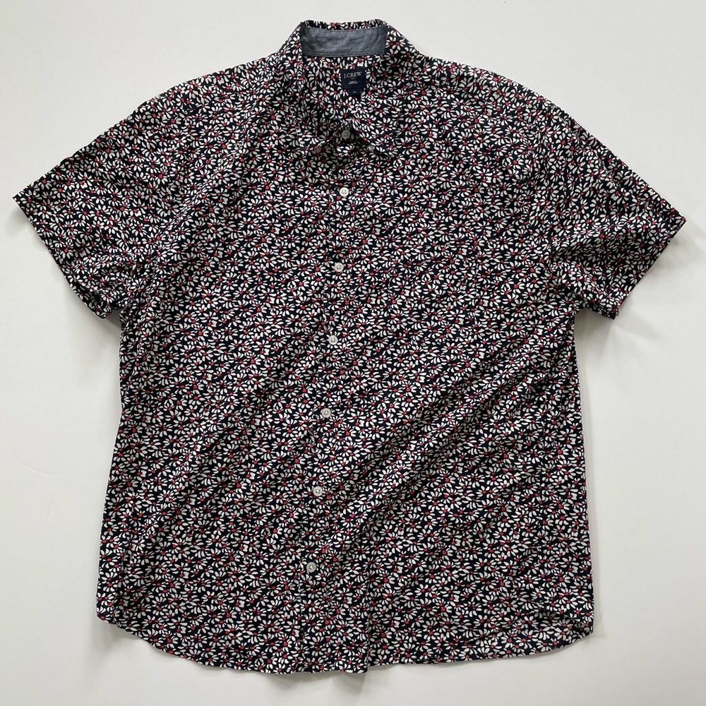 Jcrew Floral Button Down